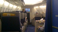 Business-Class Sitze.